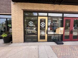 Storefront of Side Quest Game Lounge in Midtown Oklahoma City